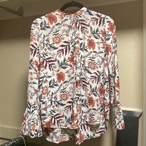 SPRING CLEANING floral blouse
